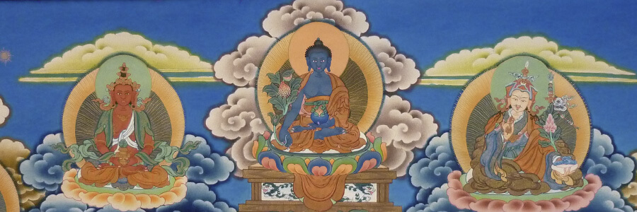 Medicine Buddha painting